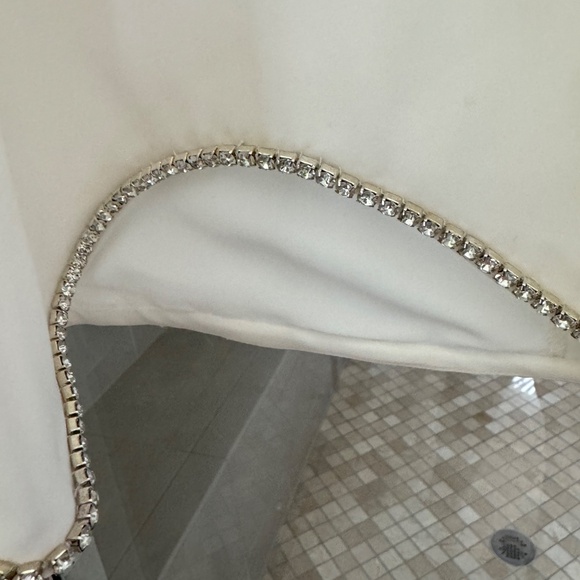 SACHIN & BABI Hailey Bead-embellished Minidress-Off White-size 10-NWT - Picture 8 of 8